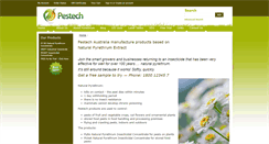 Desktop Screenshot of pestech.com.au